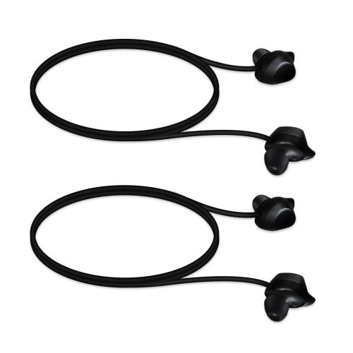 2 db pánt készlet Samsung Galaxy Buds/Galaxy Buds Plus fejhallgatóhoz, Kwmobile, fekete, szilikon, 53474.01