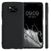 Xiaomi Poco X3 (NFC) burkolat, szilikon, fekete, 53482.47