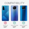 Xiaomi Poco X3 (NFC) burkolat, szilikon, fekete, 53482.47