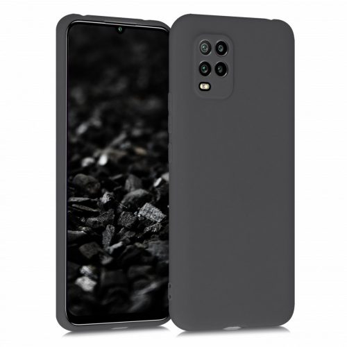 Tok Xiaomi Mi 10 Lite 5G telefonhoz, szilikon, szürke, 52490.46