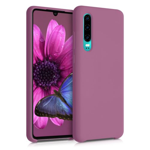 Huawei P30 tok, szilikon, rózsaszín, 47414.167