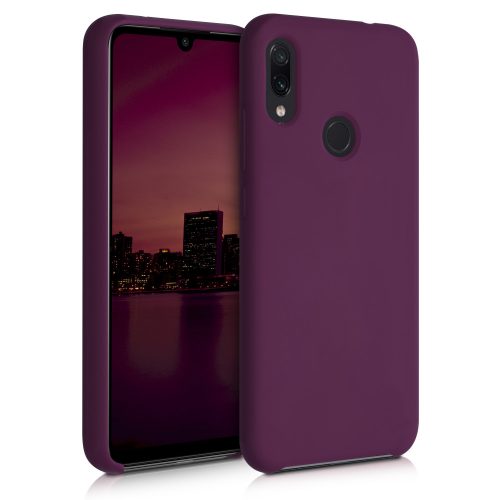 Xiaomi Redmi Note 7 / Redmi Note 7 Pro tok, szilikon, lila, 48714.187