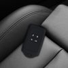 Renault / Dacia autókulcs burkolat - 4 gombos - Keyless Go, szilikon, fekete, 49769.10