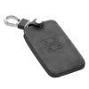 Renault / Dacia autókulcs burkolat - 4 gombos - Keyless Go, kwmobile, nubuk bőr, szürke, 48564.19