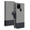 Tok Google Pixel 4a 5G telefonhoz, textil, szürke, 53776.22