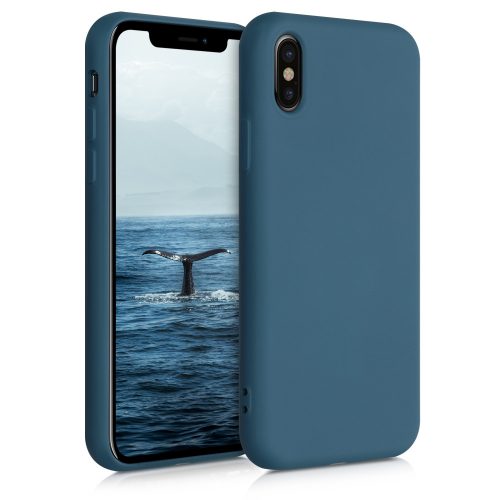 Apple iPhone X / iPhone XS tok, szilikon, zöld, 49982.57