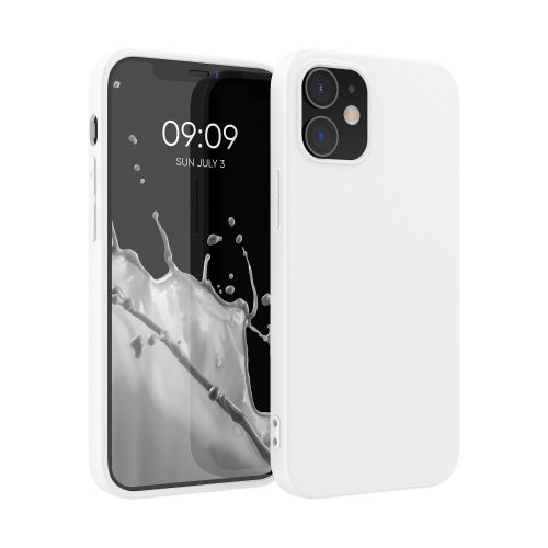 Tok Apple iPhone 12 / iPhone 12 Pro telefonhoz, szilikon, fehér, 53938.48