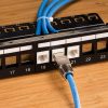 10 db CAT6A RJ-45 csatlakozós készlet árnyékolt CAT6A Ethernet kábelekhez, Kwmobile, ezüst, fém, 48471.10