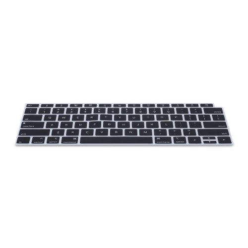 Billentyűzetborító Apple MacBook Air 13,3" (2018-2020), Kwmobile, fekete, szilikon, 53982.01