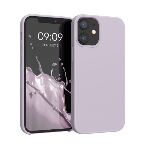 Tok Apple iPhone 12 Minihez, szilikon, lila, 52640.192