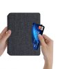 Kobo Aura H2O Edition 2 tok, textil, szürke, kwmobile, 54137.19