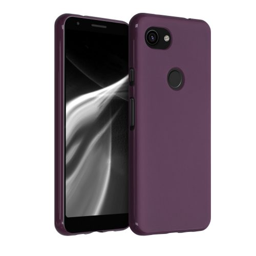 Google Pixel 3a tok, szilikon, lila, 47590.197