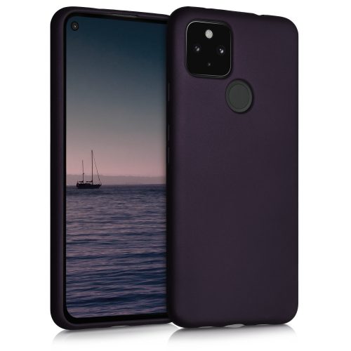 Tok Google Pixel 4a 5G telefonhoz, szilikon, lila, 53780.115