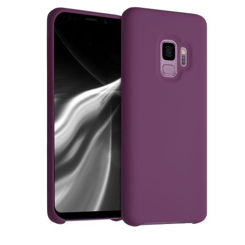 Samsung Galaxy S9 tok, szilikon, lila, 44182.197