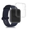 2 db-os tokkészlet Xiaomi Mi Watch Lite / Redmi Watchhoz, szilikon, átlátszó, 54528.01