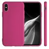 Apple iPhone X / iPhone XS tok, szilikon, lila, 42492.213