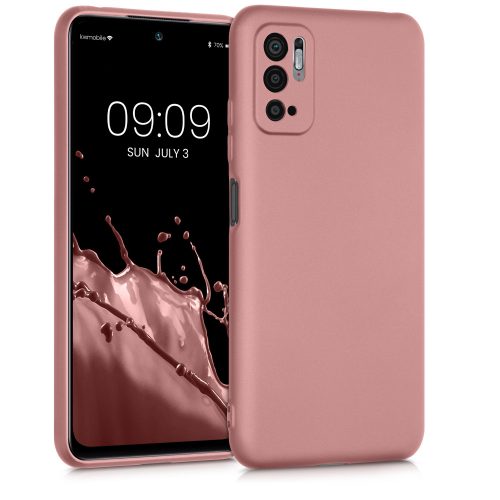 Xiaomi Redmi Note 10 5G tok, szilikon, rózsaszín arany, 54949.31