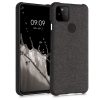 Tok Google Pixel 5a telefonhoz, textil, szürke, 54994.19