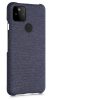 Borító a Google Pixel 5a telefonhoz, textil, kék, 54994.17