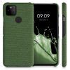 Tok Google Pixel 5a telefonhoz, textil, zöld, 54994.07