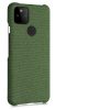 Tok Google Pixel 5a telefonhoz, textil, zöld, 54994.07