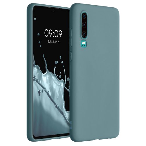 Huawei P30 tok, szilikon, zöld, 47410.207