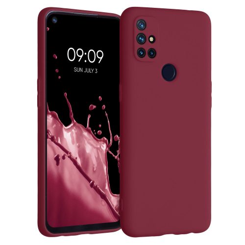 OnePlus Nord N10 5G tok, szilikon, lila, 53821.190