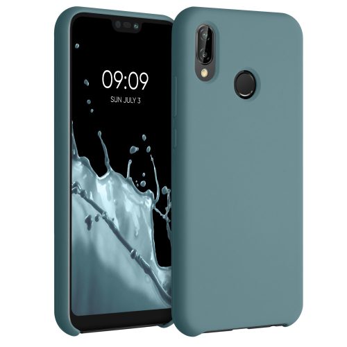 Huawei P20 Lite tok, szilikon, zöld, 45687.207