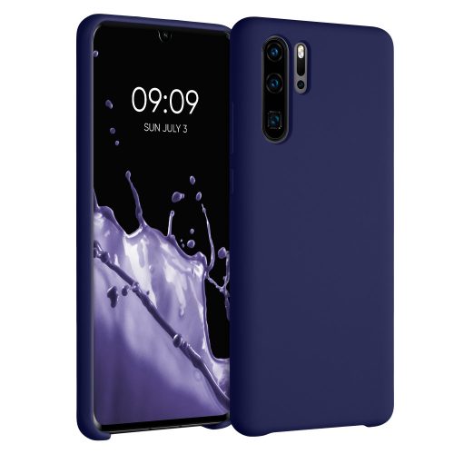 Huawei P30 Pro tok, szilikon, kék, 47423.182