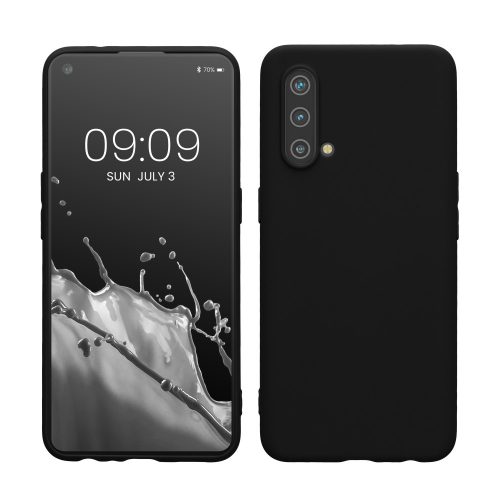 OnePlus Nord CE 5G burkolat, szilikon, fekete, 55614.47