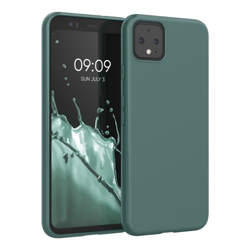 Google Pixel 4 tok, szilikon, zöld, 50326.171