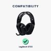 2 db-os fülpárna készlet Logitech G733 fejhallgatóhoz, Kwmobile, fekete, textil, 55843.01