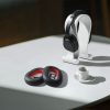 db-os fülpárna készlet Plantronics BackBeat PRO 2 fejhallgatóhoz, Kwmobile, fekete, Eco-bőr, 55851.01