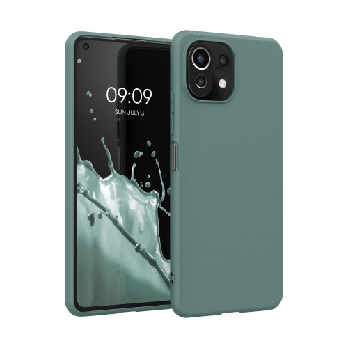 Xiaomi Mi 11 Lite 5G tok, szilikon, zöld, 54726.171, kwmobile