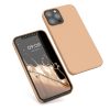 iPhone 12 / iPhone 12 Pro tok, szilikon, krém, 52641.194