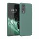 Tok OnePlus Nord 2 5G telefonhoz, szilikon, zöld, 56036.166, kwmobile