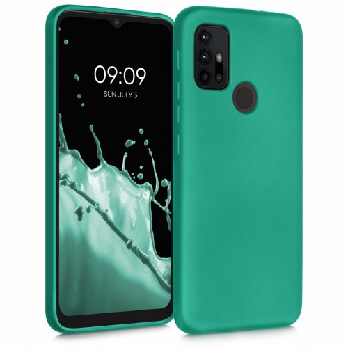 Motorola Moto G30 / Moto G20 / Moto G10 burkolat, szilikon, zöld, 56073.128