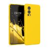 Tok OnePlus Nord 2 5G telefonhoz, szilikon, sárga, 56070.165, kwmobile