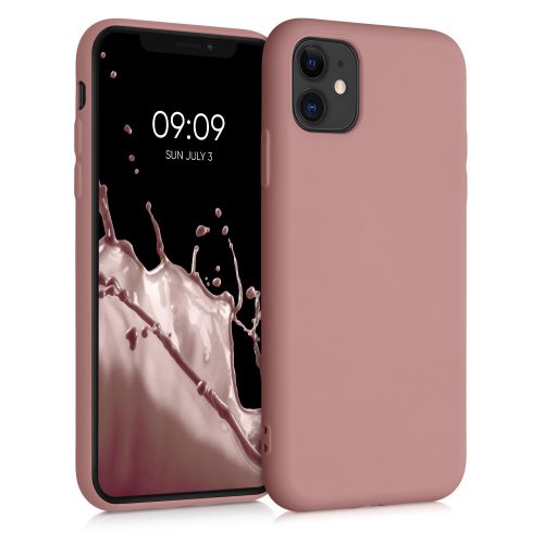 Tok iPhone 11, szilikon, rózsaszín, 50791.193