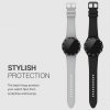 Számlapkeret Samsung Galaxy Watch 4 Classic (46 mm), kwmobile, alumínium, fekete, 56178.01 telefonhoz