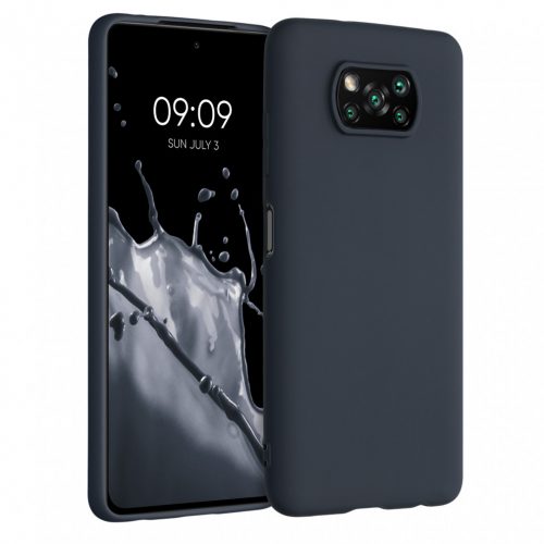 Xiaomi Poco X3 NFC / Poco X3 Pro tok, szilikon, kék, 53482.186, kwmobile