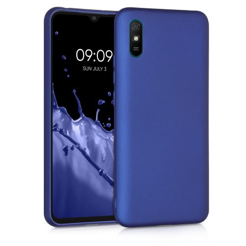 Xiaomi Redmi 9A tok, szilikon, kék, 53271.64, kwmobile