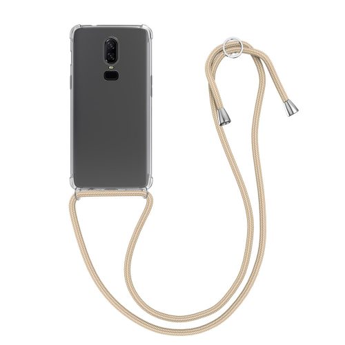 OnePlus 6 tok, szilikon, átlátszó, 48591.21, kwmobile