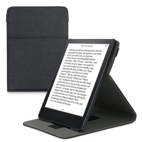 Kindle Paperwhite 11 tok, Eco bőr, szürke, kwmobile, 56263.01