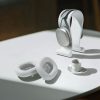 2 db fülpárna Apple AirPods Max fejhallgatóhoz, Kwmobile, szürke, ökológiai bőr, 55895.35