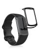 2 db-os tok készlet Fitbit Charge 5-höz, kwmobile, szilikon, fekete / átlátszó, 56385.01