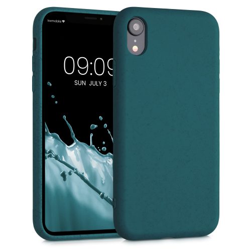 Tok Apple iPhone XR, növényi rostok, kék, 49105.57, kalibri