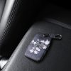 Renault / Dacia autókulcs burkolat - 4 gombos - Keyless Go, kwmobile, ökológiai bőr, többszínű, 44637.49