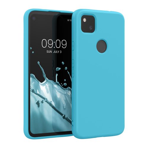 Google Pixel 4a tok, szilikon, zöld, 52622.223, kwmobile