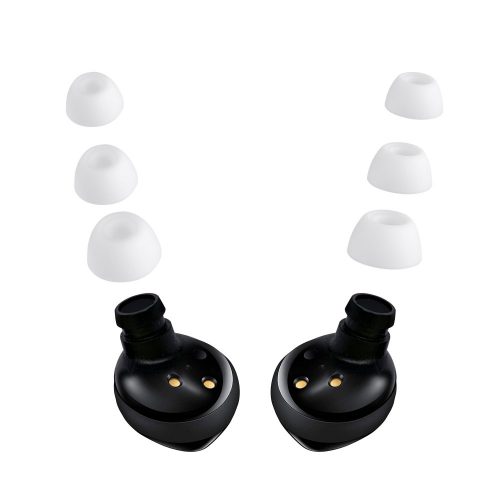 6 darabos cserehegy készlet Samsung Galaxy Buds 2 fejhallgatóhoz, Kwmobile, fehér, szilikon, 56546.02